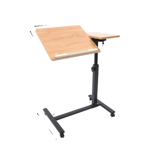 Justerbart Datorbord, Ergonomisk Design, Stabil Konstruktion,Champagne