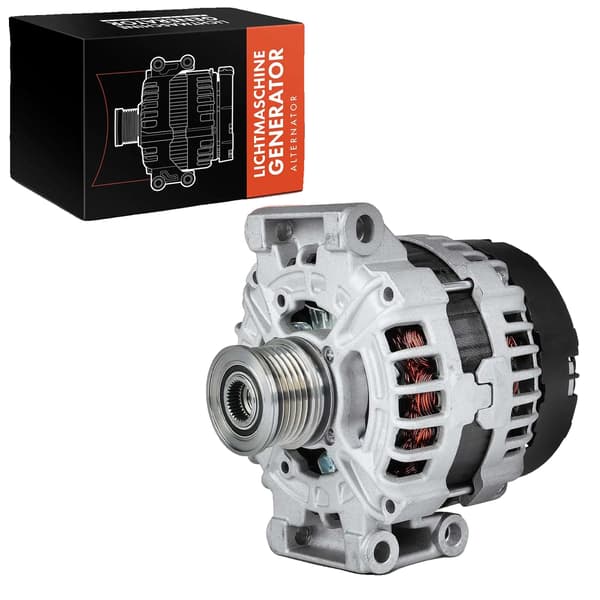 Generator, 12 V, 150 A Laddström, Remskiva Diameter 50 mm, 6 Spår, Direkt Montering