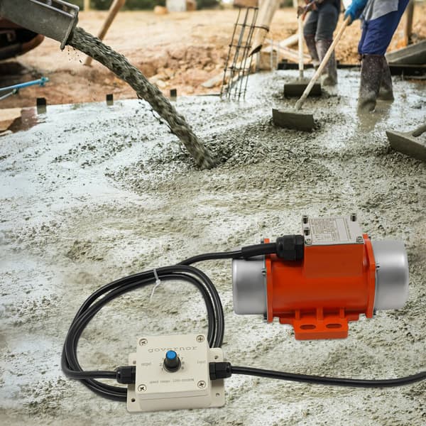 Vibrationsmotor, Hastighetsregulator, Hållbar Design,Silver Orange, 220V-240V EU Plug