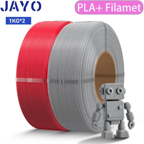 3D-printer filament, 1,75 mm diameter, høj styrke,PLA PLUS RD GY 2.2KG