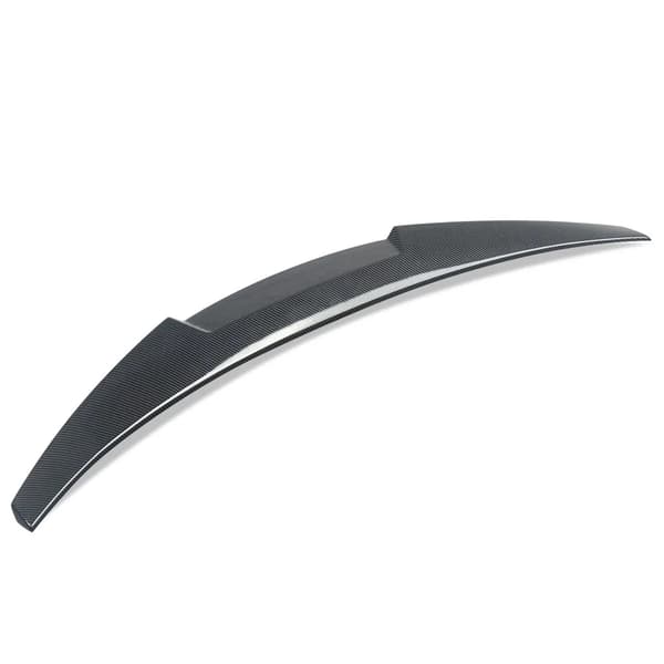 Bakspoiler, ABS-plast, kompatibel med coupé,Kolfiberutseende