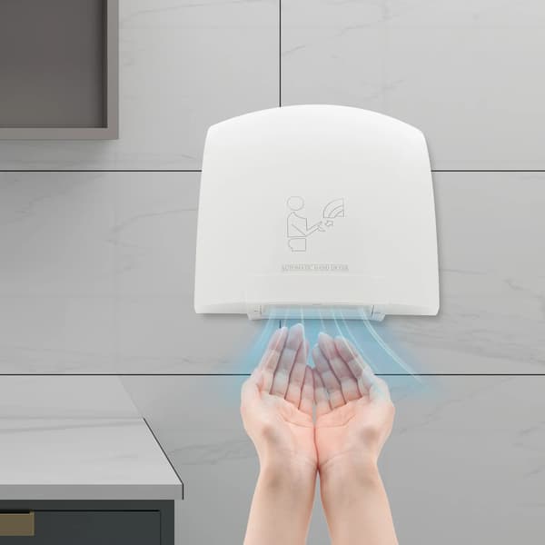 Händtork, Automatisk Infraröd Sensor, Hög Hastighet Prestanda,VIT