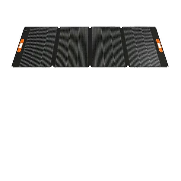 Solpanel, Lättviktsdesign, Fällbara paneler med justerbart stöd, Vattentålig konstruktion, Fällbar 420w