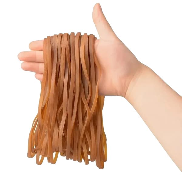 Elastiska Band, Hållbar Gummi, Hög Stretchbarhet,50st-a, 120MM-c, 5mm-a