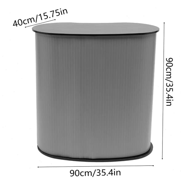 Podium, Moderne Design, Bærbar med Opbevaring,sort