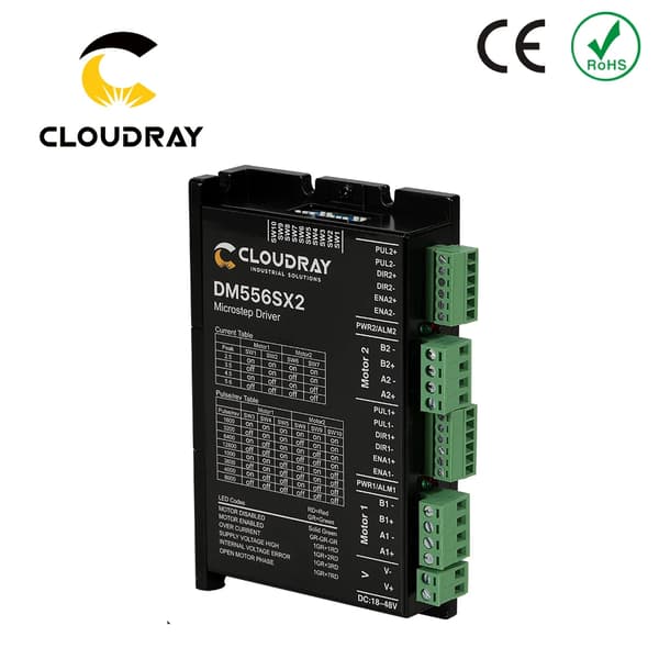 Stepper Motor Driver, 5.6A Strømvurdering, Bredt Spændingsområde 24-48V,DM556SX2