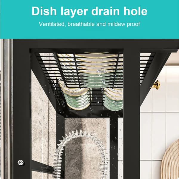Diskställ, Över-Disken Design, Justerbar Höjd,svart, 2-nivå