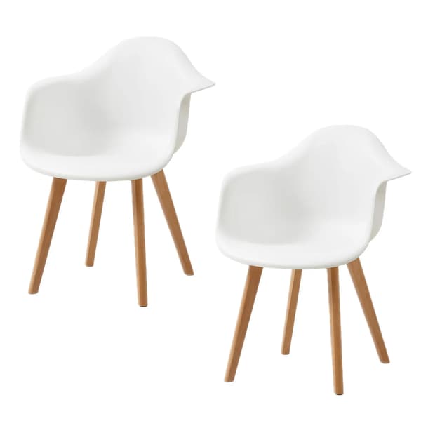 Matstol, Modern Design, Bekväm Sittplats,Vit