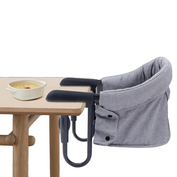 Børnestol, Foldbar, Bærbar Design,GRÅ