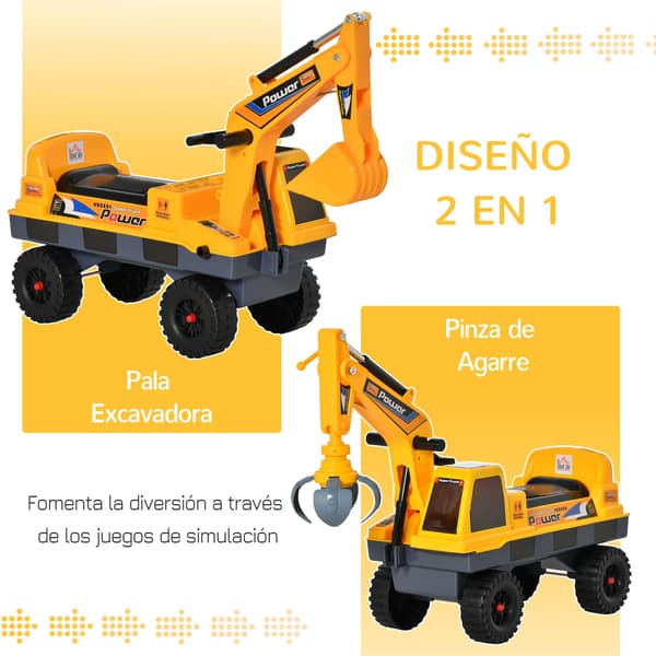 Traktor, Interaktiva Funktioner, Hållbar Design, Gul
