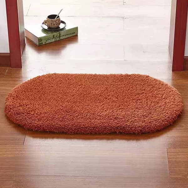 Badmåtte, Ultra Absorberende, Hurtig Tørrende,BRUN-a, 60X90CM-b