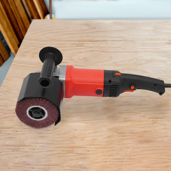 Grinder Borste, 1580W Motor, Ergonomisk Design,Röd