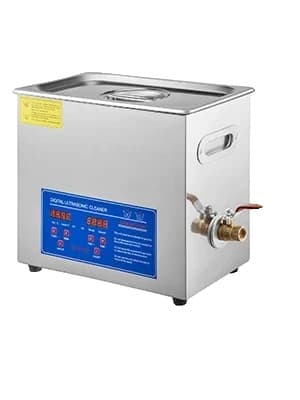 Ultralydsrenser, Premium Rustfrit Stål, Digital Timer,6L