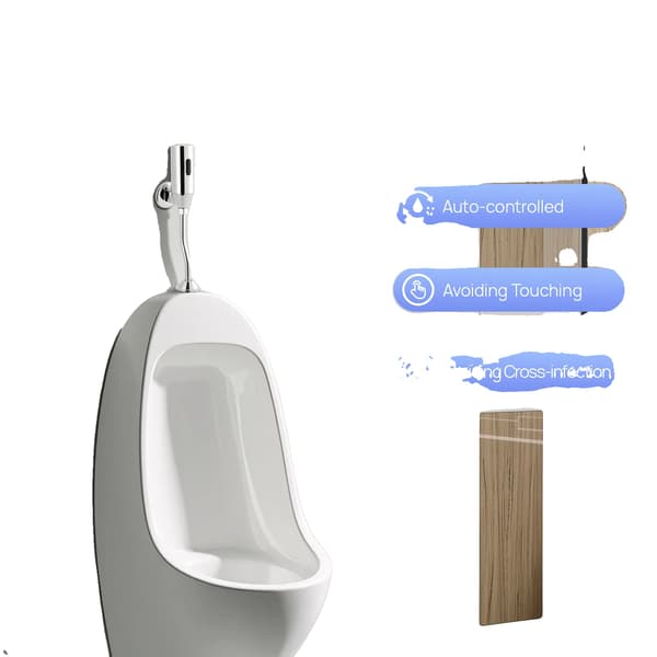 Automatisk Urinal Spuleventil, Rustfrit Stål Konstruktion, Tyngdekraft Spulemekanisme