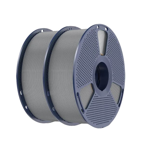 3D Filament, ABS Material, Kompatibel med FDM-printere,Grå 2KG