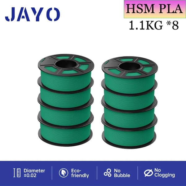 3D-printer filament, mat finish, højhastighedsydelse,HSMPLA 8MG