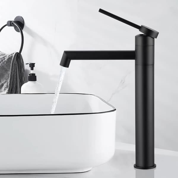 Vaskeskuffe, 360° Rotation, Vandbesparende Aerator,Rustfrit stål, 1 stykke