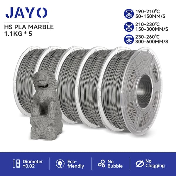 3D Filament, Hög Hastighet, Marmor Textur,HSPLAMB  AC
