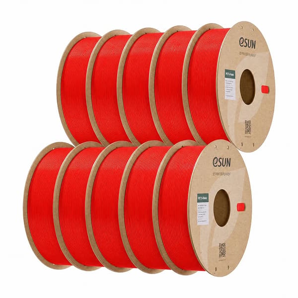 3D Filament, Hög Hållfasthet, Utmärkt Kompatibilitet,Röd