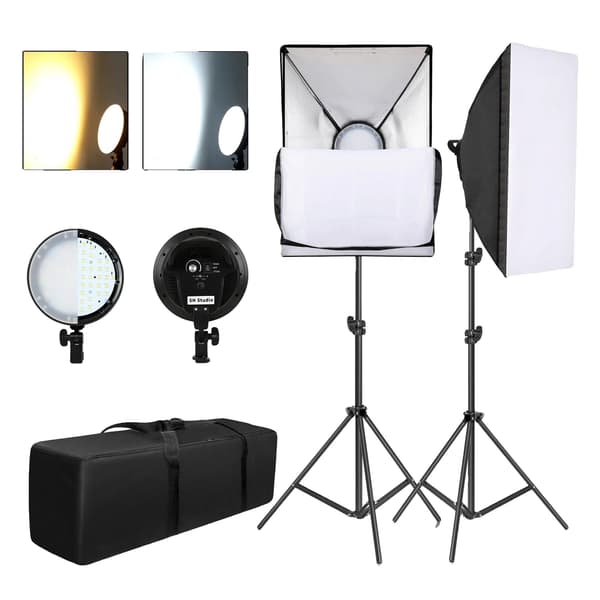 Softbox Kit, Justerbart Lys, Nem Samling,SH-RGX-03-02