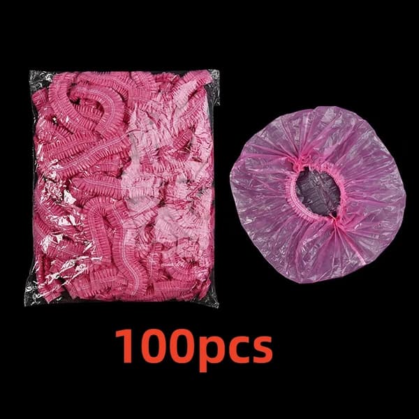 Inomhusskor, Engångsdesign, Halkfri Passform,100Pcs Röd