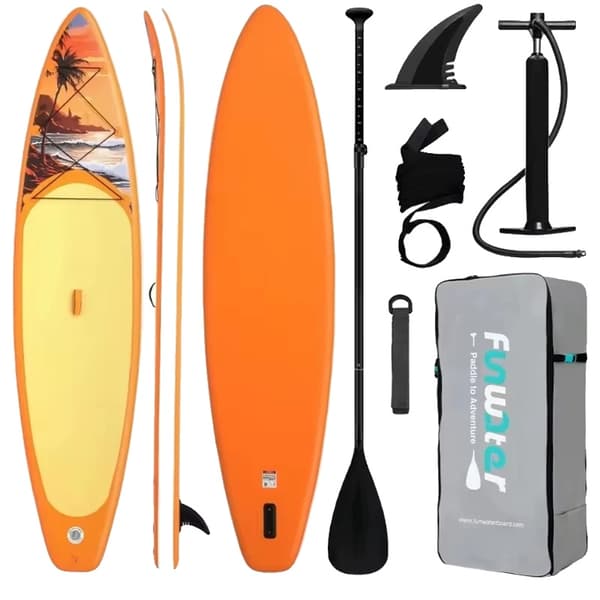 Oppustelig Paddleboard, Ideel til Vandsport, Begyndervenlig,SUPFW54A