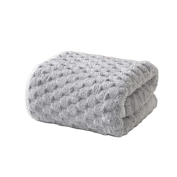 Badelagen, Hurtig Tørring, Blødt Fleece Materiale,Grå70x140cm