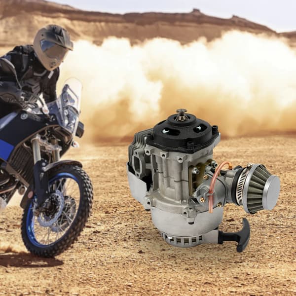 Motor, 3 HK Prestanda, Handdriven Start,svart