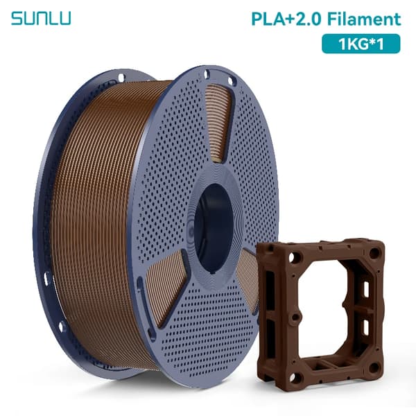 PLA Filament, Høj Styrke, Glat Ekstrudering,Kaffebrun