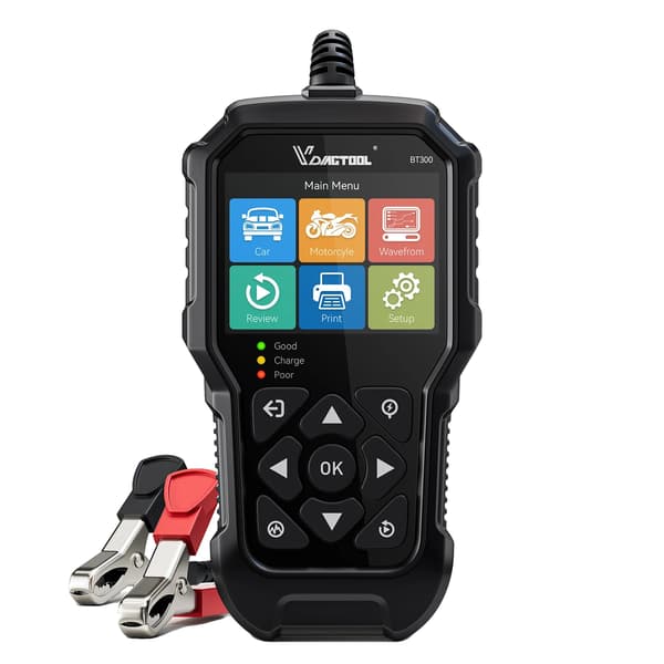 Batteritest, SOH-test, Bred kompatibilitet,BT300