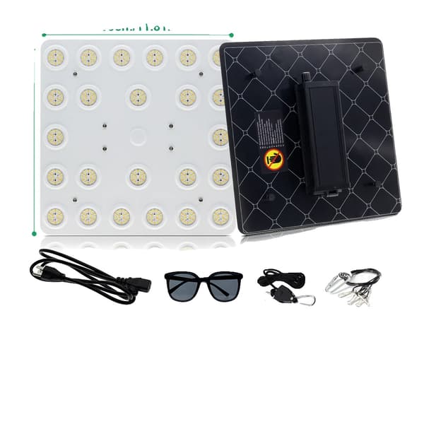 LED Växtlampa, Hög PPFD, Dimmbar Design,100W