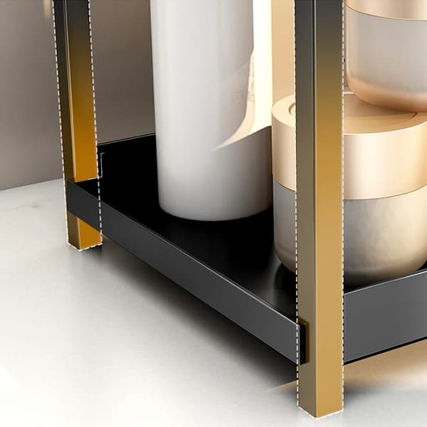 Bordpladeorganisator, Dobbeltlag Design, Nem Samling,sort