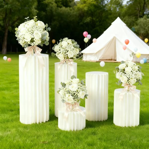 Blomsterstande, Robust Design, Elegant Midtpunkt,HVID