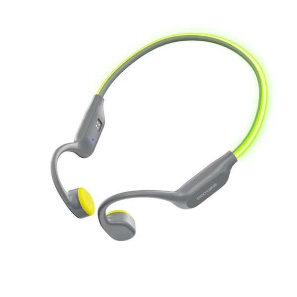 Knogleskonstruktion Øretelefoner, Vandtætte, Bluetooth 6.0,GRÅ