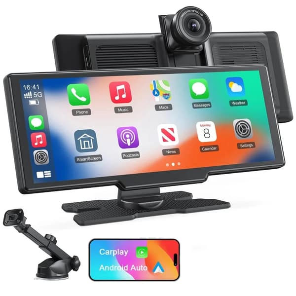 Bil Dash Cam, Trådløs Forbindelse, Forbedret Visningsoplevelse,4K DVR