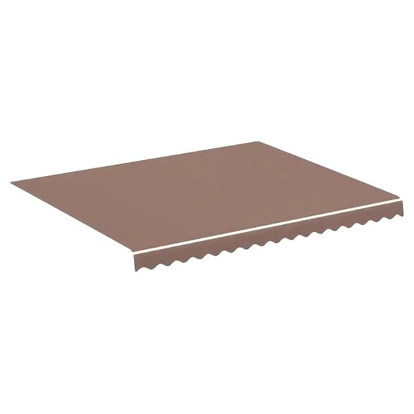 Markiser, Lærredsmateriale, Vejrbestandigt Design,Mørk Khaki