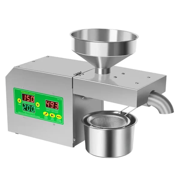 Oliepresser, Rustfrit Stål, Automatisk Design,R3S