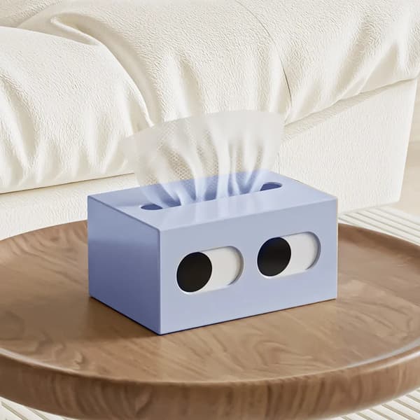 Vævsæske, Moderne Design, Holdbart Materiale,Blå
