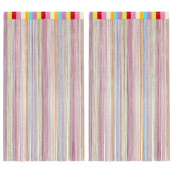 Gardiner, Boho Stil, Lysfiltrerende Design,Multifarvet