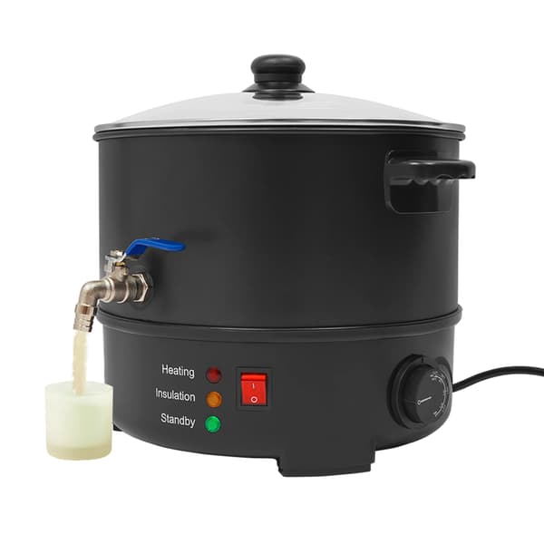 Voks Smelter, Ergonomisk Design, Effektiv Smeltekapacitet,sort
