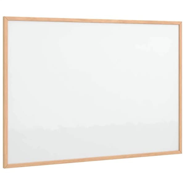 Magnetisk Whiteboard, Solid Fyrretræ Ramme, Tørbar Tavle,hær grøn