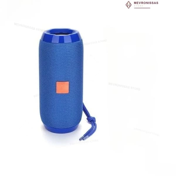 Bluetooth-högtalare, Bärbar design, FM-radiofunktion,Blå
