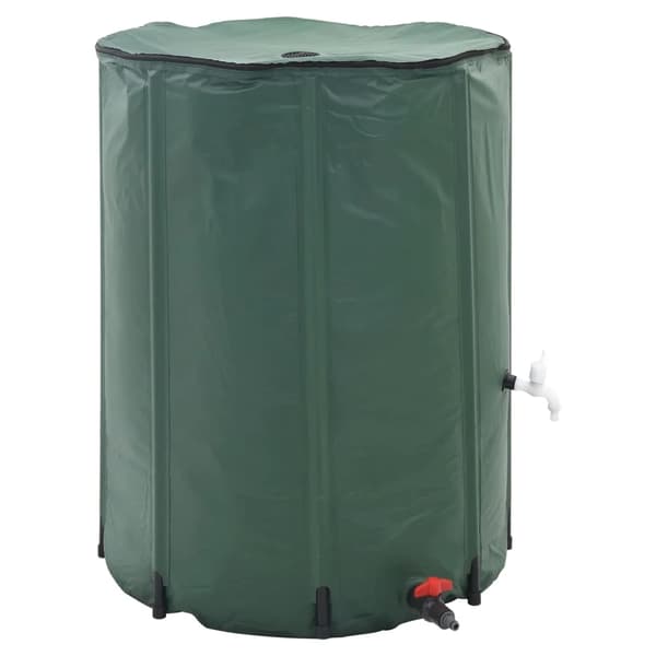 Regnvandstank, Foldbar, 250 Liter Kapacitet,hær grøn