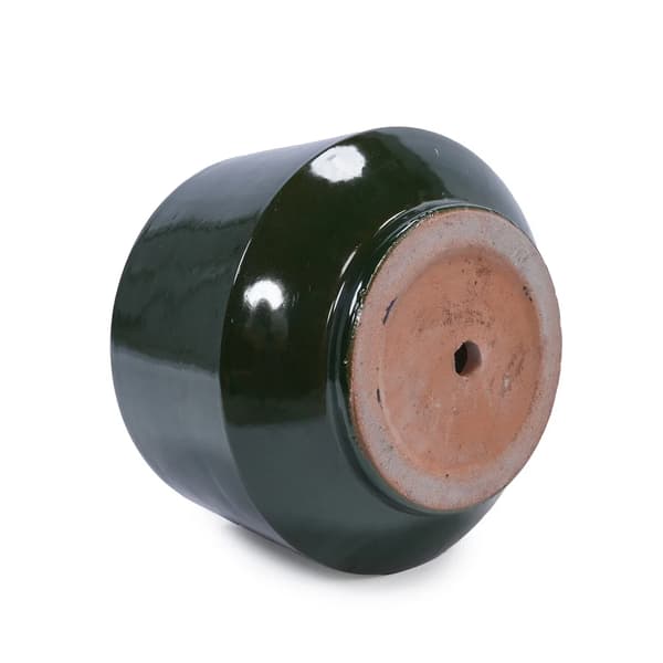 Planter, Holdbar Keramik, Moderne Design,Antik Grøn-3stk