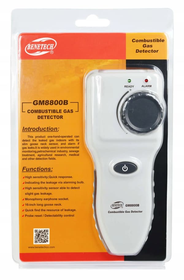 Gassensor, Multigasdetektion, Bärbar och Användarvänlig,VIT