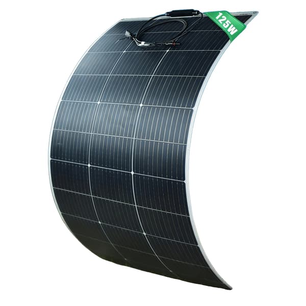Flexibel Solpanel, Lättviktig Design, Hög Effektivitet,1PCS  125W