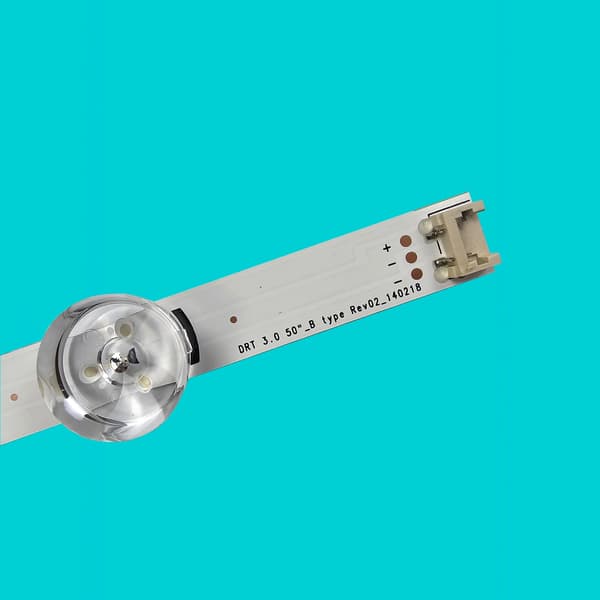 LED-remsa, längd 1027 mm, 9 LED-perlor, 6 V spänning, CE-certifierad, stöder DRT 3.0 50" modeller