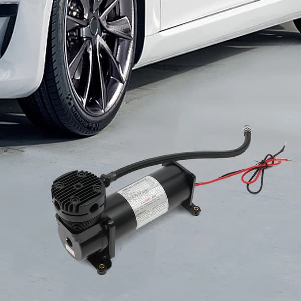 Luftkompressor, 12V, Max 200 PSI, 1.75 CFM, Aluminium, IP53 Vandtæt