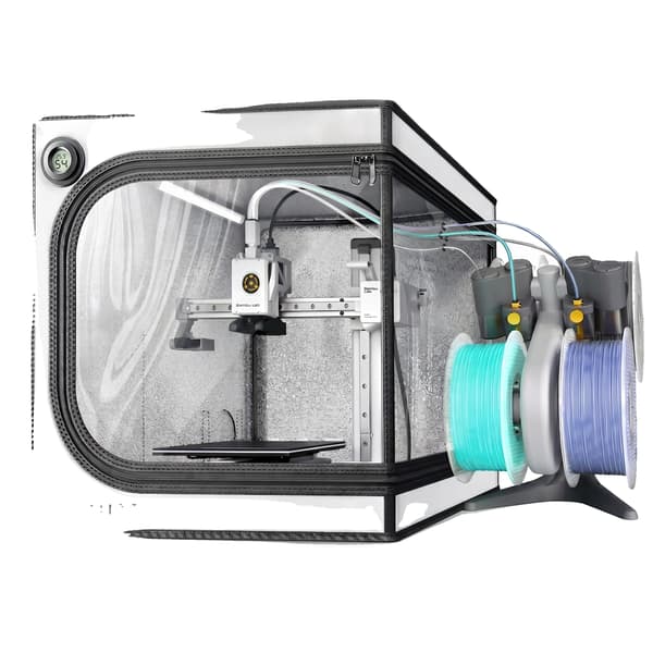 3D Printer Indhegning, Vandtæt Design, Støjdæmpning,C1 mini Grå