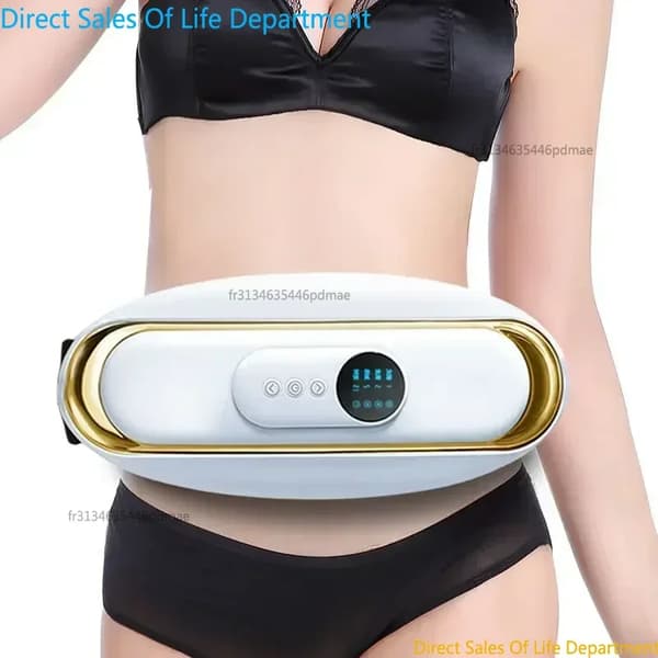 Kropsslankende Massager, Vibration Styrkelse, USB Opladelig,HvidA
